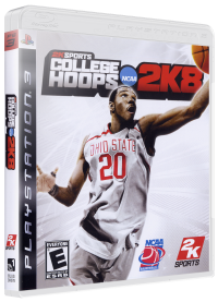 College Hoops 2K8 Playstation 3 US box art